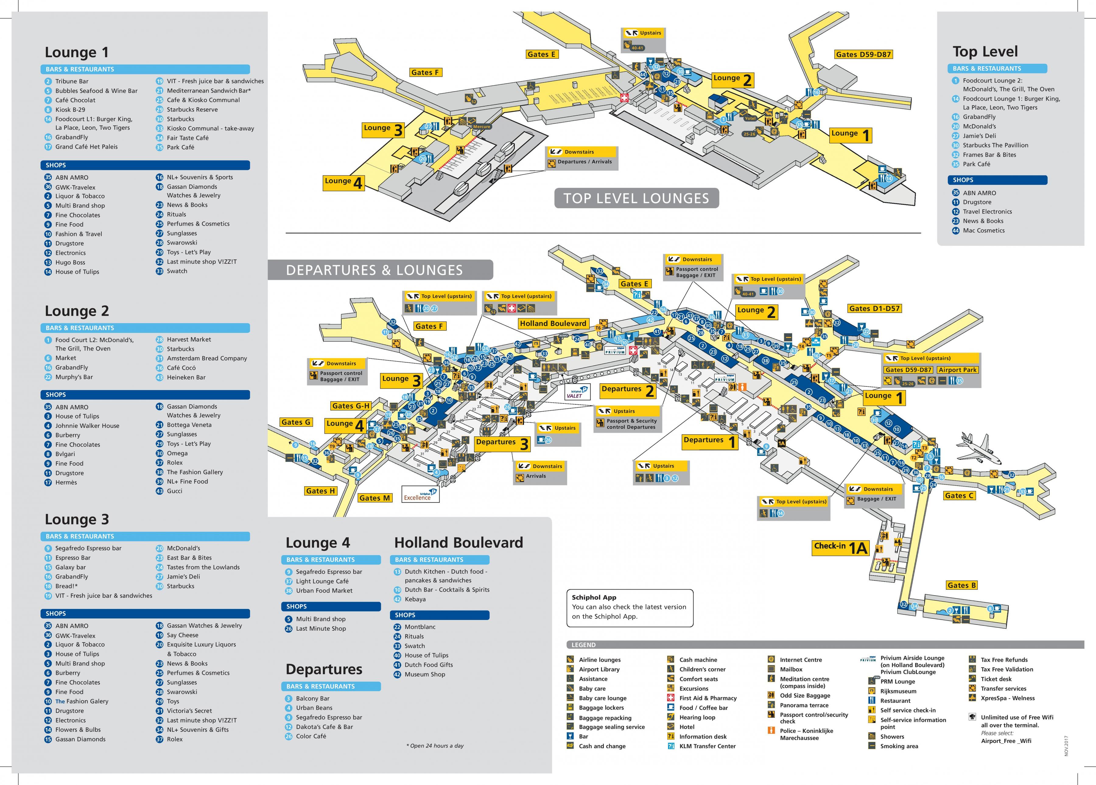 Explore The Amsterdam Schiphol Map Your Ultimate Guide To Navigating 