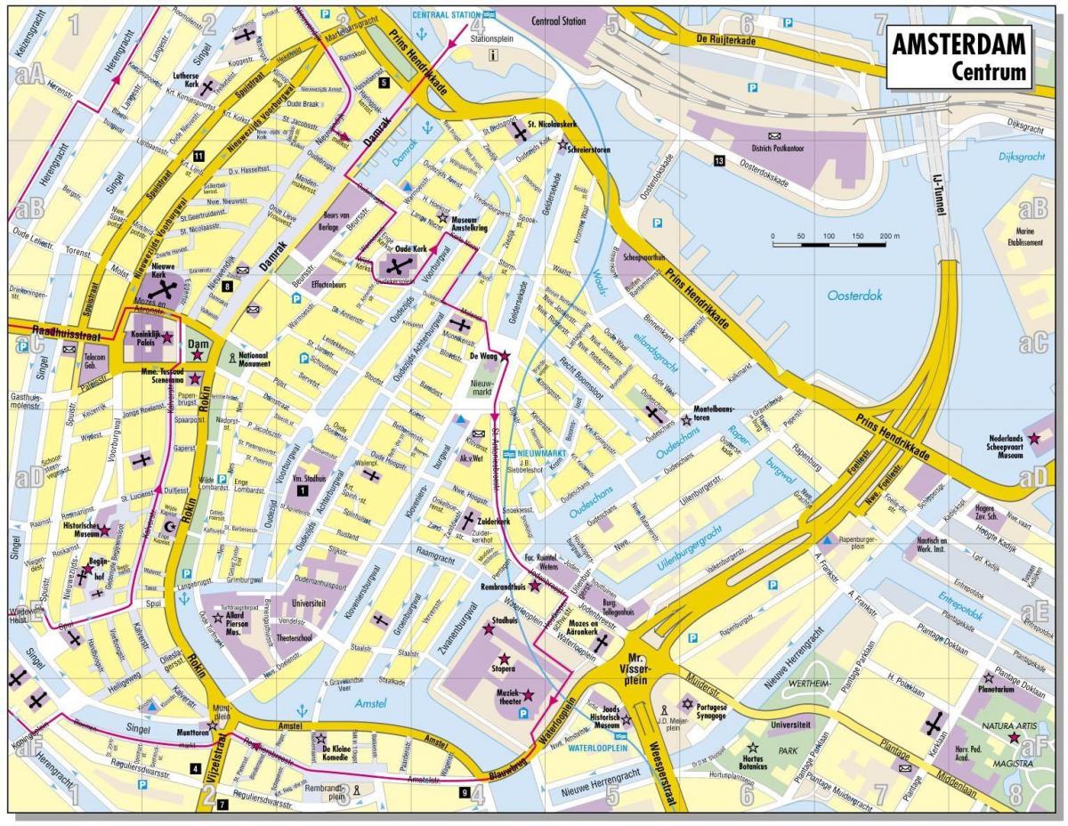Amsterdam The Map 