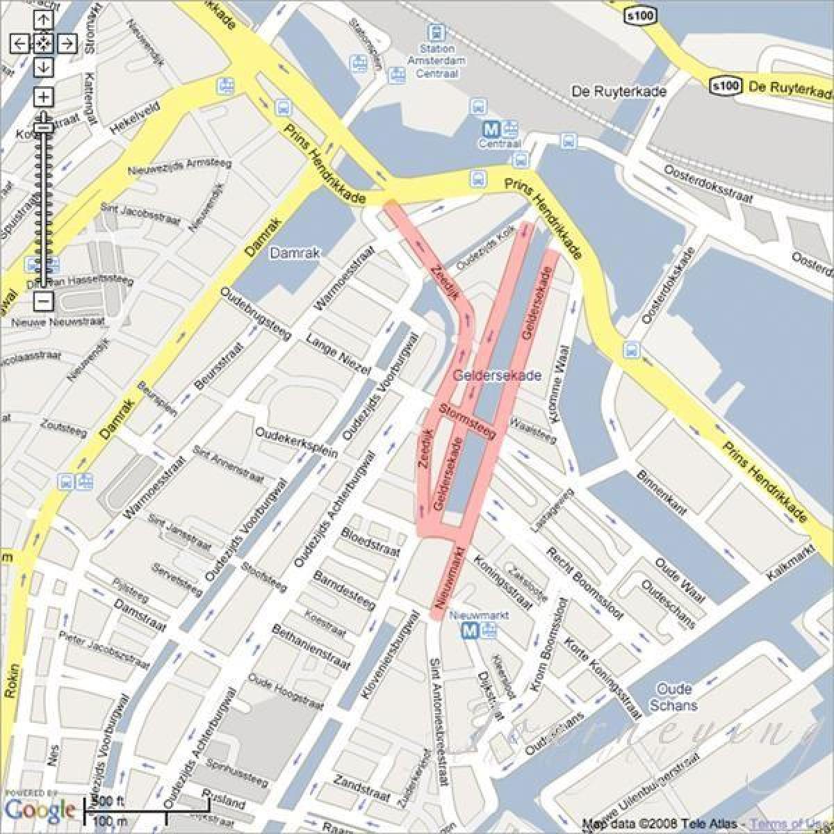map of chinatown Amsterdam