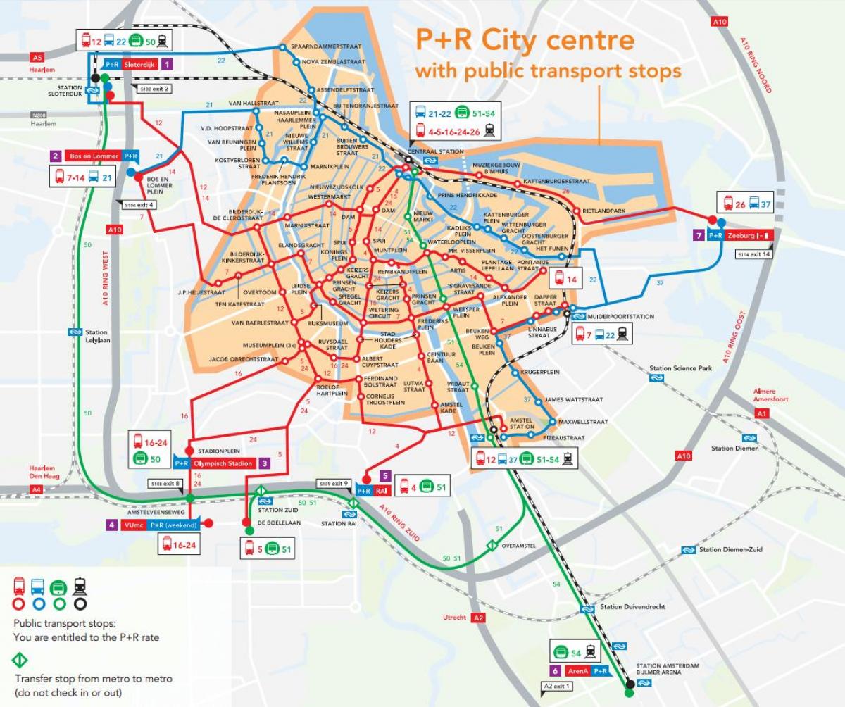 Amsterdam p r map