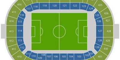 Map of Amsterdam arena seat