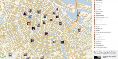 Amsterdam top attractions map