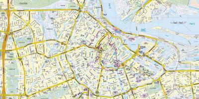 City of Amsterdam map