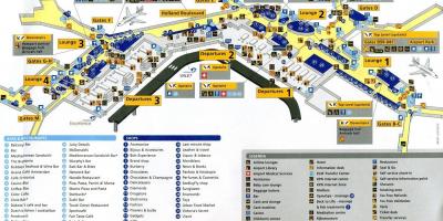 Amsterdam map - Maps Amsterdam (Netherlands) - Airport