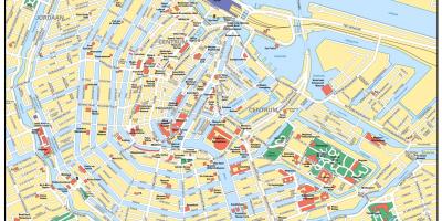Street map of Amsterdam netherlands