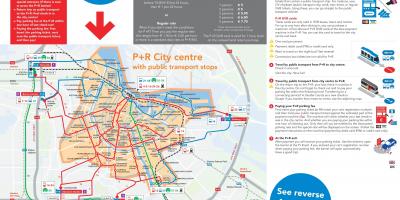 Amsterdam park and ride locations map