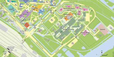 Map of science park Amsterdam